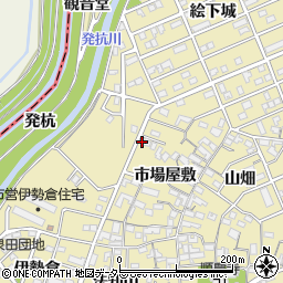愛知県刈谷市泉田町市場屋敷130周辺の地図