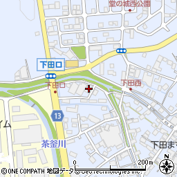 滋賀県湖南市下田3349周辺の地図