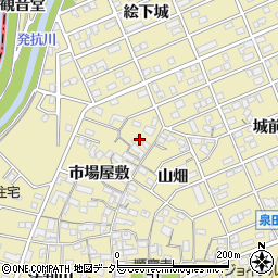愛知県刈谷市泉田町市場屋敷71周辺の地図