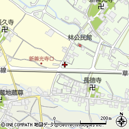 滋賀県栗東市林73-3周辺の地図
