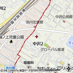 シーアイ化成寮周辺の地図