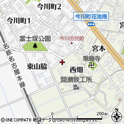 愛知県刈谷市今岡町西畑33周辺の地図