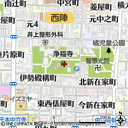 浄福寺周辺の地図