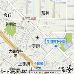 愛知県刈谷市今岡町周辺の地図
