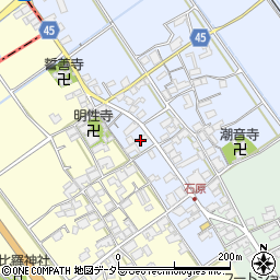 橋本美容院周辺の地図