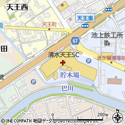 セカンドストリート　エスポット清水天王店周辺の地図