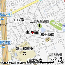 愛知県刈谷市今川町（山ノ端前）周辺の地図