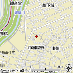 愛知県刈谷市泉田町市場屋敷136周辺の地図
