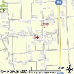 兵庫県西脇市野中町212周辺の地図