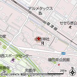 滋賀県栗東市下鈎784周辺の地図