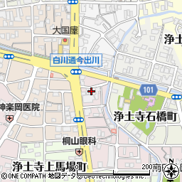 京都府京都市左京区浄土寺東田町51周辺の地図