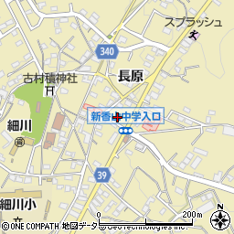 ファミリーマート岡崎細川町店周辺の地図