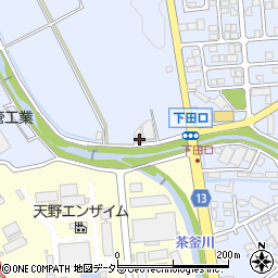 滋賀県湖南市下田1196周辺の地図
