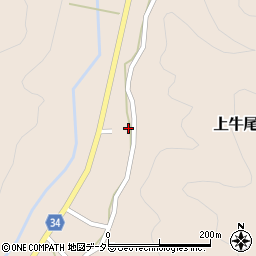 兵庫県神崎郡市川町上牛尾1004周辺の地図