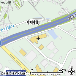 三重日野自動車本社周辺の地図