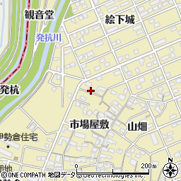 愛知県刈谷市泉田町市場屋敷147周辺の地図