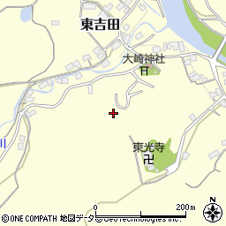岡山県勝田郡勝央町東吉田周辺の地図