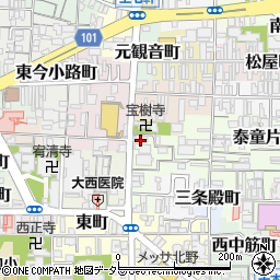 京都府京都市上京区一観音町428-1周辺の地図