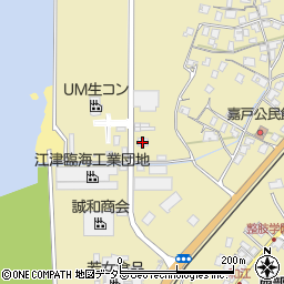 イワタニ島根株式会社江津支店周辺の地図