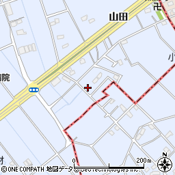 愛知県刈谷市一里山町山田51周辺の地図