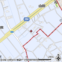 愛知県刈谷市一里山町山田51周辺の地図