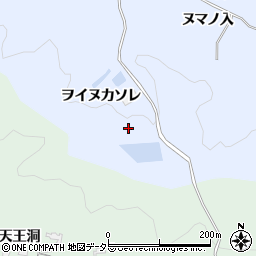 愛知県岡崎市宮石町ヲイヌカソレ周辺の地図