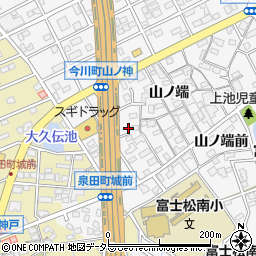 愛知県刈谷市今川町山ノ端西周辺の地図