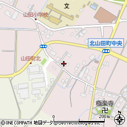 滋賀県草津市北山田町270-10周辺の地図