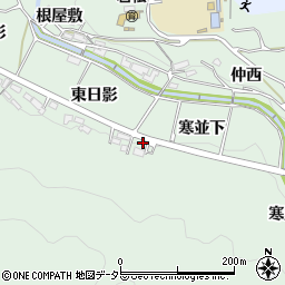 愛知県岡崎市奥殿町東日影51周辺の地図