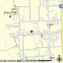 兵庫県西脇市野中町201周辺の地図