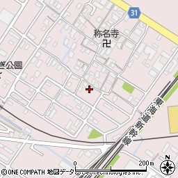 滋賀県栗東市下鈎406周辺の地図