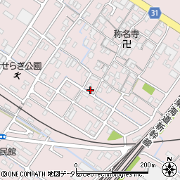 滋賀県栗東市下鈎410周辺の地図