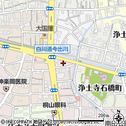 コンセプト銀閣寺セブンパーキング周辺の地図