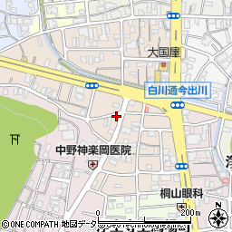 サーチ進学教室銀閣寺本校周辺の地図