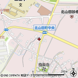 草津山田郵便局周辺の地図