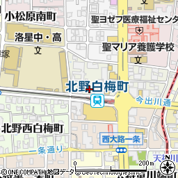 有馬バレエ周辺の地図