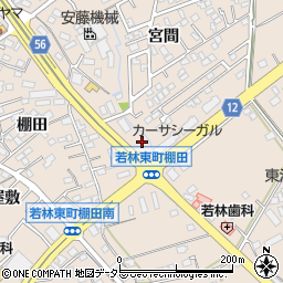 愛知県豊田市若林東町棚田144周辺の地図