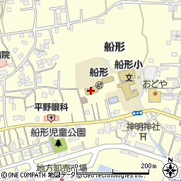 館山市立　船形こども園周辺の地図