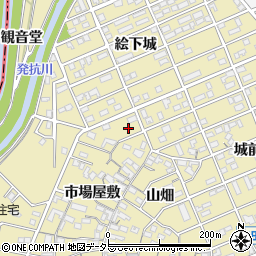 愛知県刈谷市泉田町城前4周辺の地図