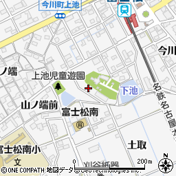 刈谷紙器本社周辺の地図