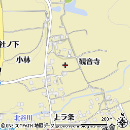 京都府亀岡市保津町観音寺周辺の地図