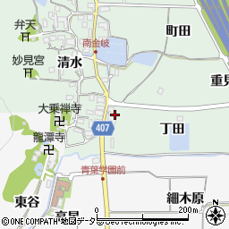 京都府亀岡市大井町南金岐（丁田）周辺の地図