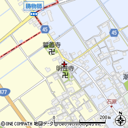 滋賀県蒲生郡日野町増田191周辺の地図