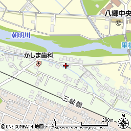 カナモリ自転車店周辺の地図