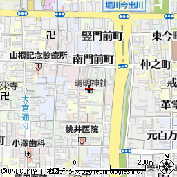 京都府京都市上京区徳屋町494周辺の地図