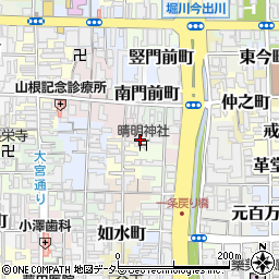 京都府京都市上京区徳屋町494周辺の地図