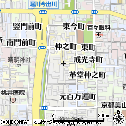 京都府京都市上京区仲之町492周辺の地図