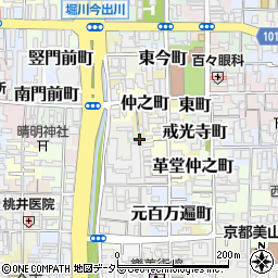 京都府京都市上京区仲之町492周辺の地図