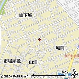 愛知県刈谷市泉田町城前63周辺の地図