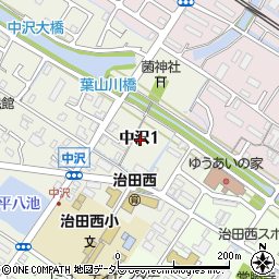 〒520-3025 滋賀県栗東市中沢の地図
